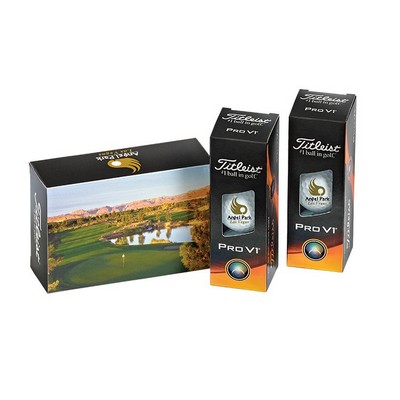 Titleist/Pinnacle PackEdge One Piece Half-Dozen Box with Stock Sleeves
