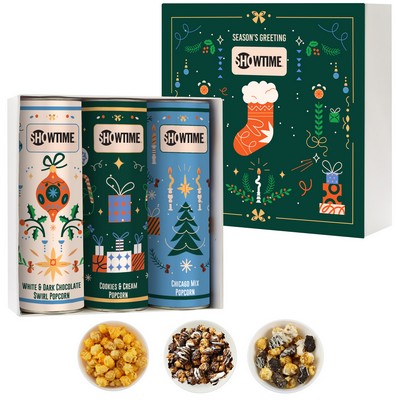 3 Way Crave Popcorn Collection - 8" tube - Option 1