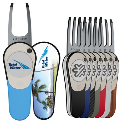Pitchfix XL Golf Divot Tool with Ball Marker