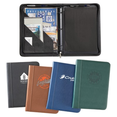 Hamilton Zippered 3-Ring Binder (4 Colors)