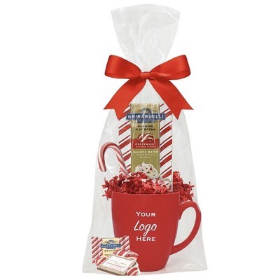 Ghirardelli Peppermint Cocoa & Chocolate Mug