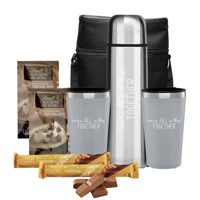 Drinkware Gift Set w/Lindt Chocolate & Cocoa
