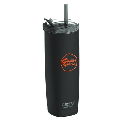 20 Oz. Asobu Aqualina Dual Lid Insulated Bottle