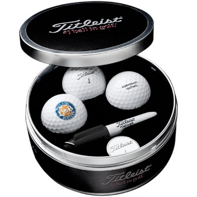 Titleist 3-Ball Tin (Titleist Lid)
